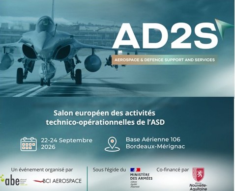 SALON AD2S S  – 22/24 septembre 2026 – Bordeaux – Mérignac